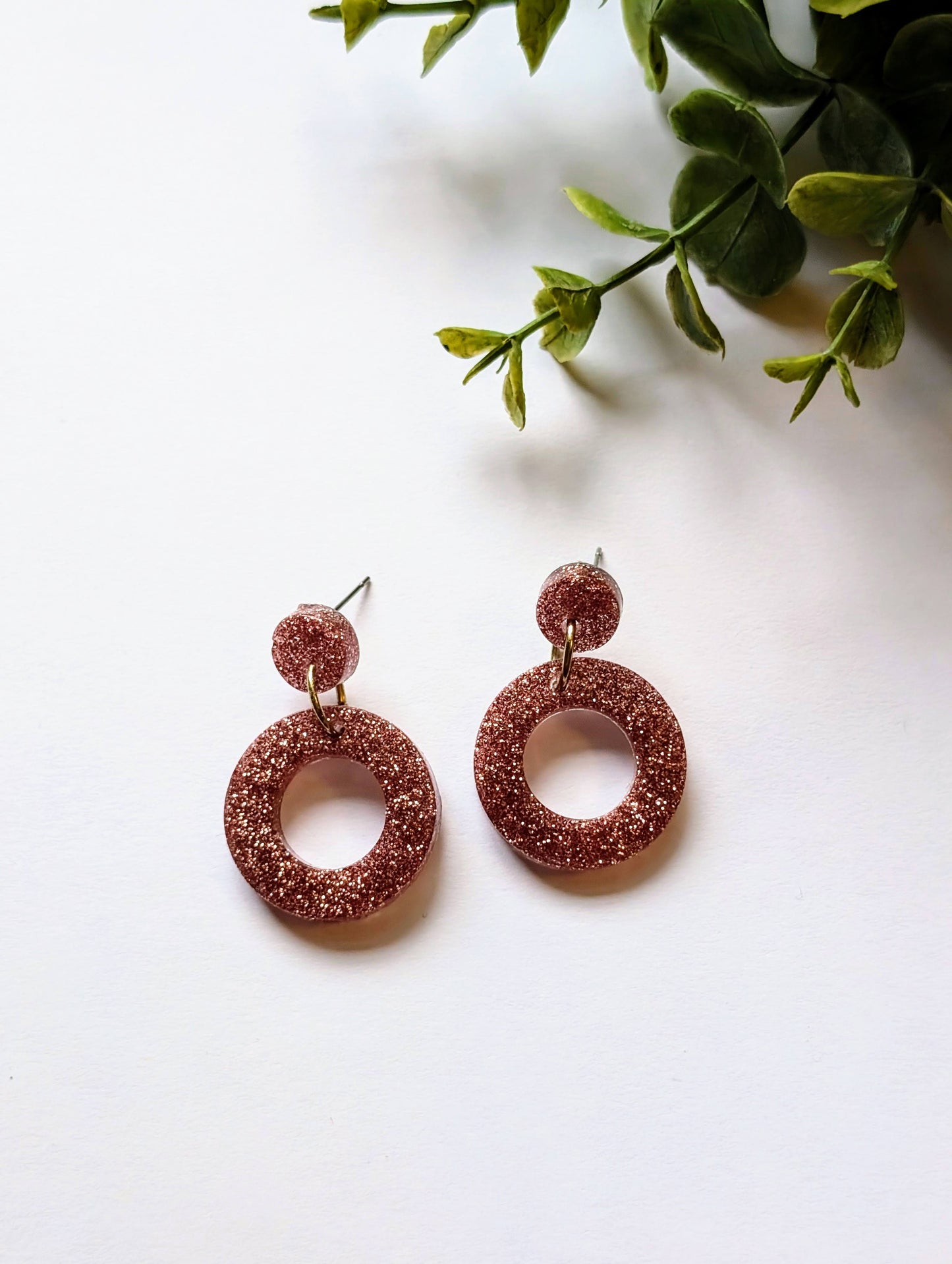 Stephanie Glitter Earrings
