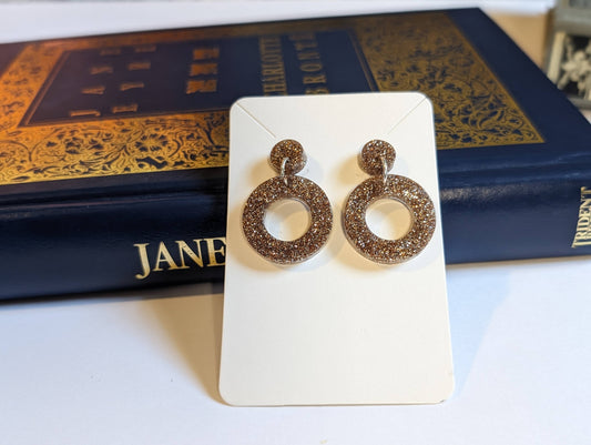 Stephanie Glitter Earrings