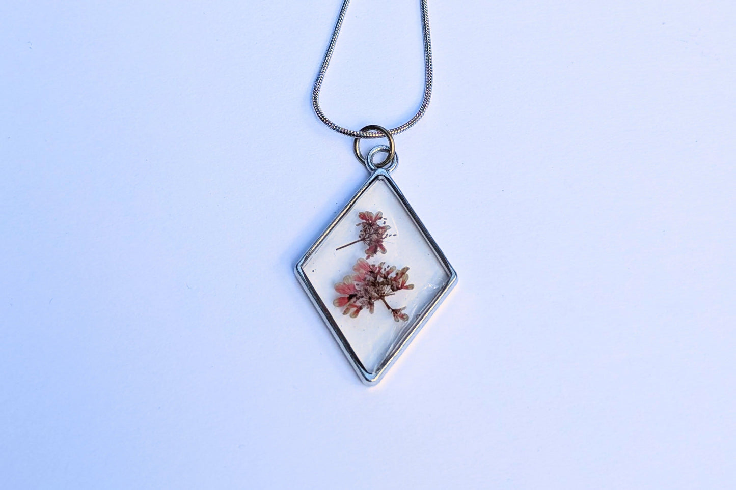 Coral Flower Pendant