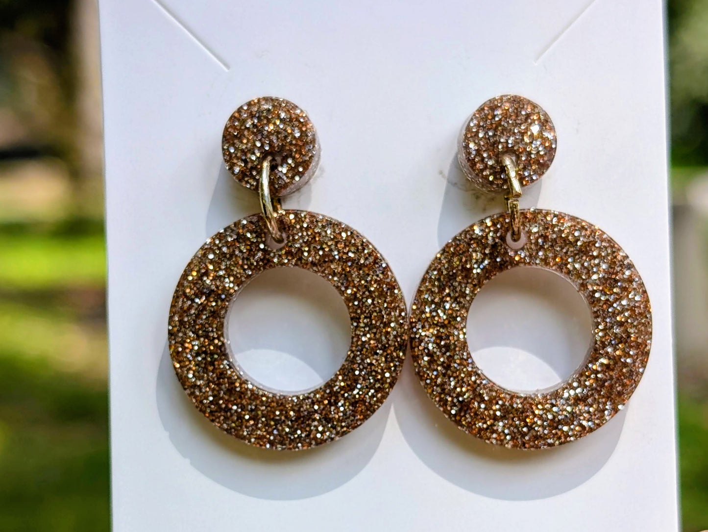 Stephanie Glitter Earrings