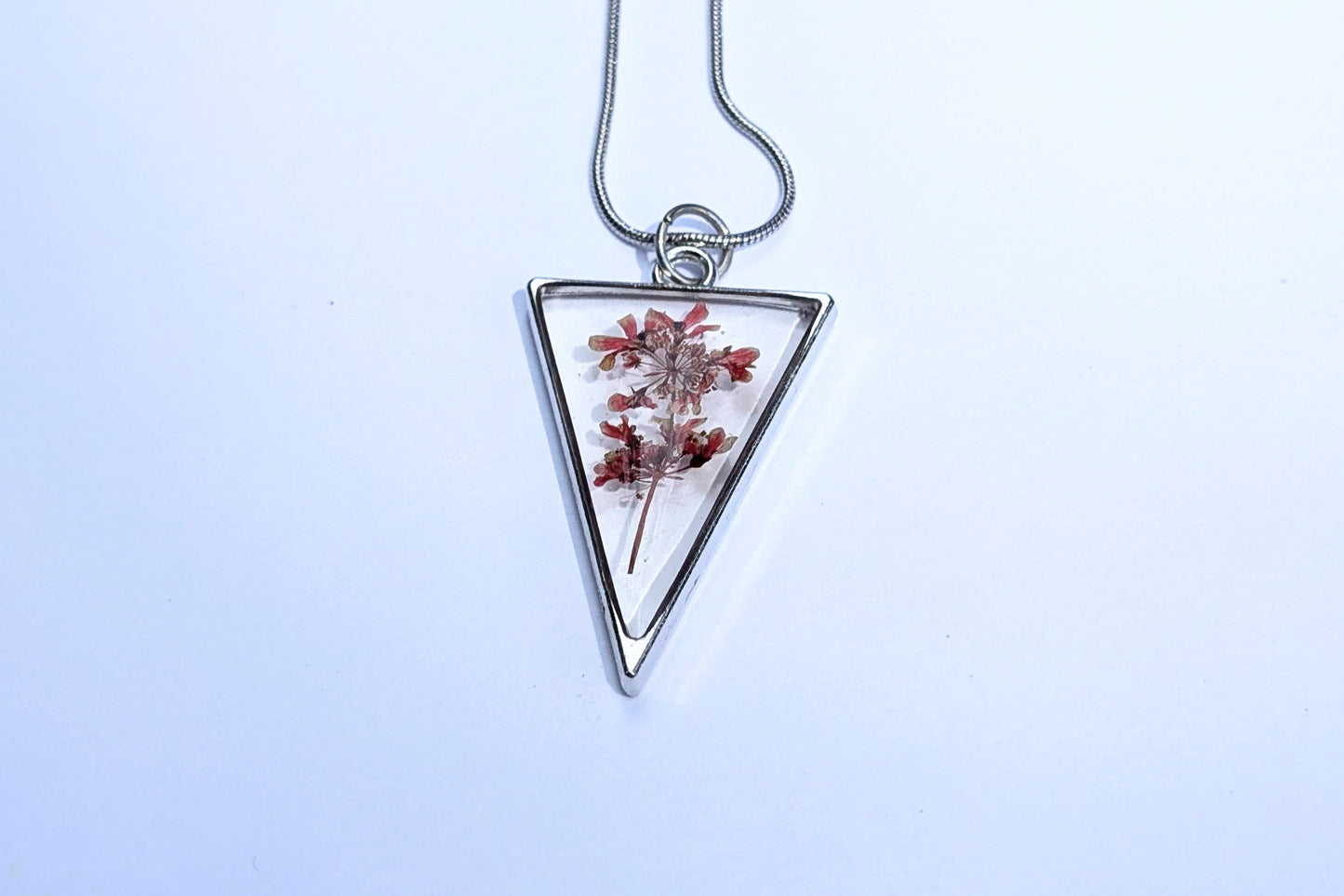 Coral Flower Pendant