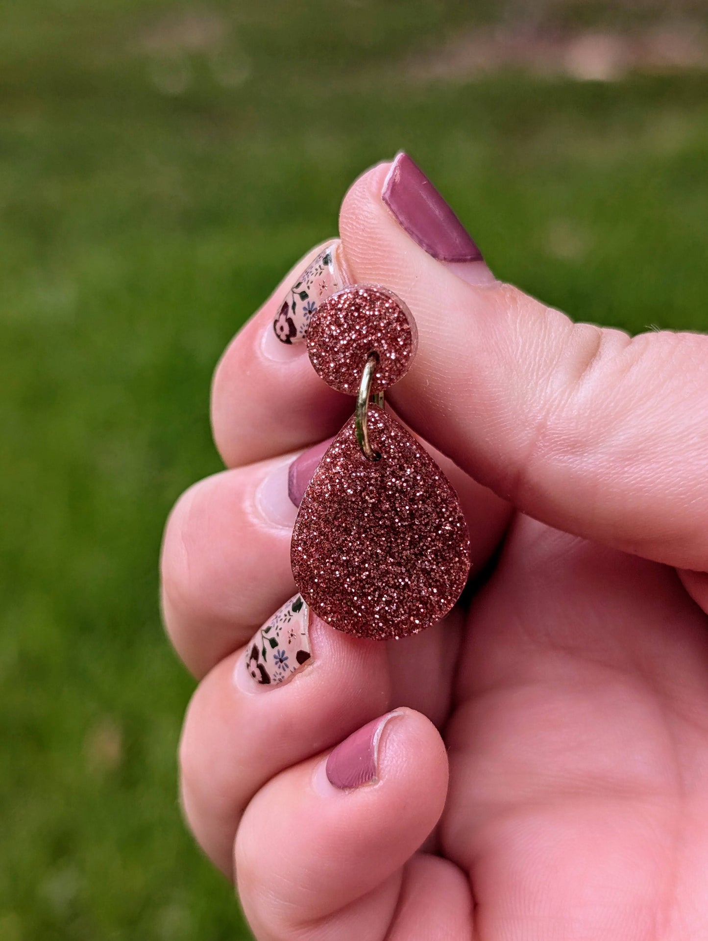 Juliet Glitter Earrings
