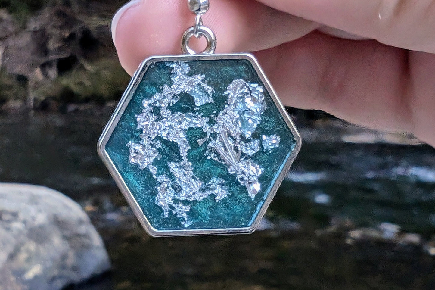 Cordelia Earrings in Silver