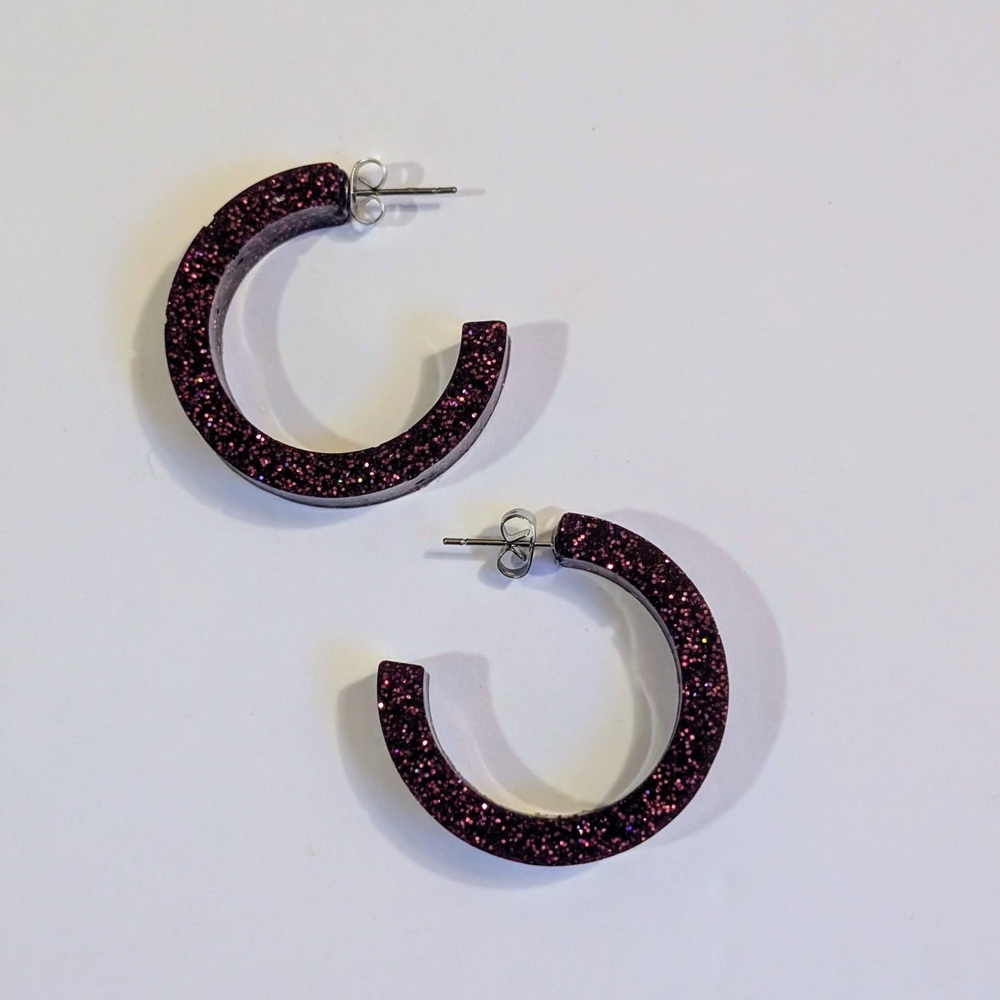 Kimberly Glitter Earrings, Small