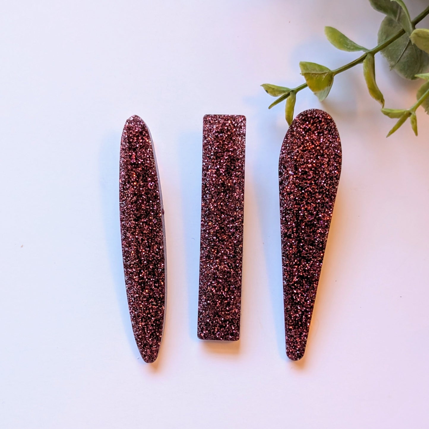 Glitter Hairclips